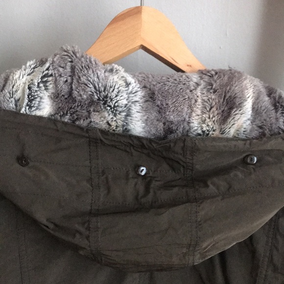 Dark grey Olsen Autumn Coat - Picture 7 of 7